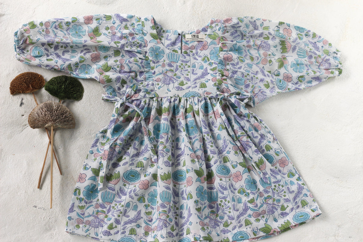 A Girl In Garden Dress