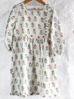 KIDS ANAR BUTTI IN WHITE DRESS