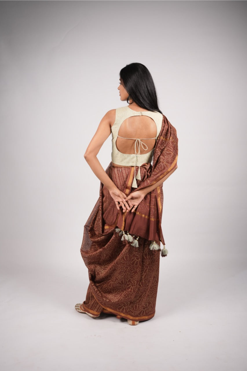 Madhumalti Chanderi Saree