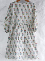 KIDS ANAR BUTTI IN WHITE DRESS