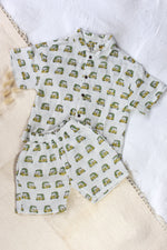 AUTO-RICKSHAW MUSLIN SHIRT & SHORT SET