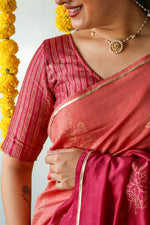 SINDOORI - Chanderi Saree