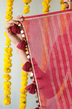 SINDOORI - Chanderi Saree