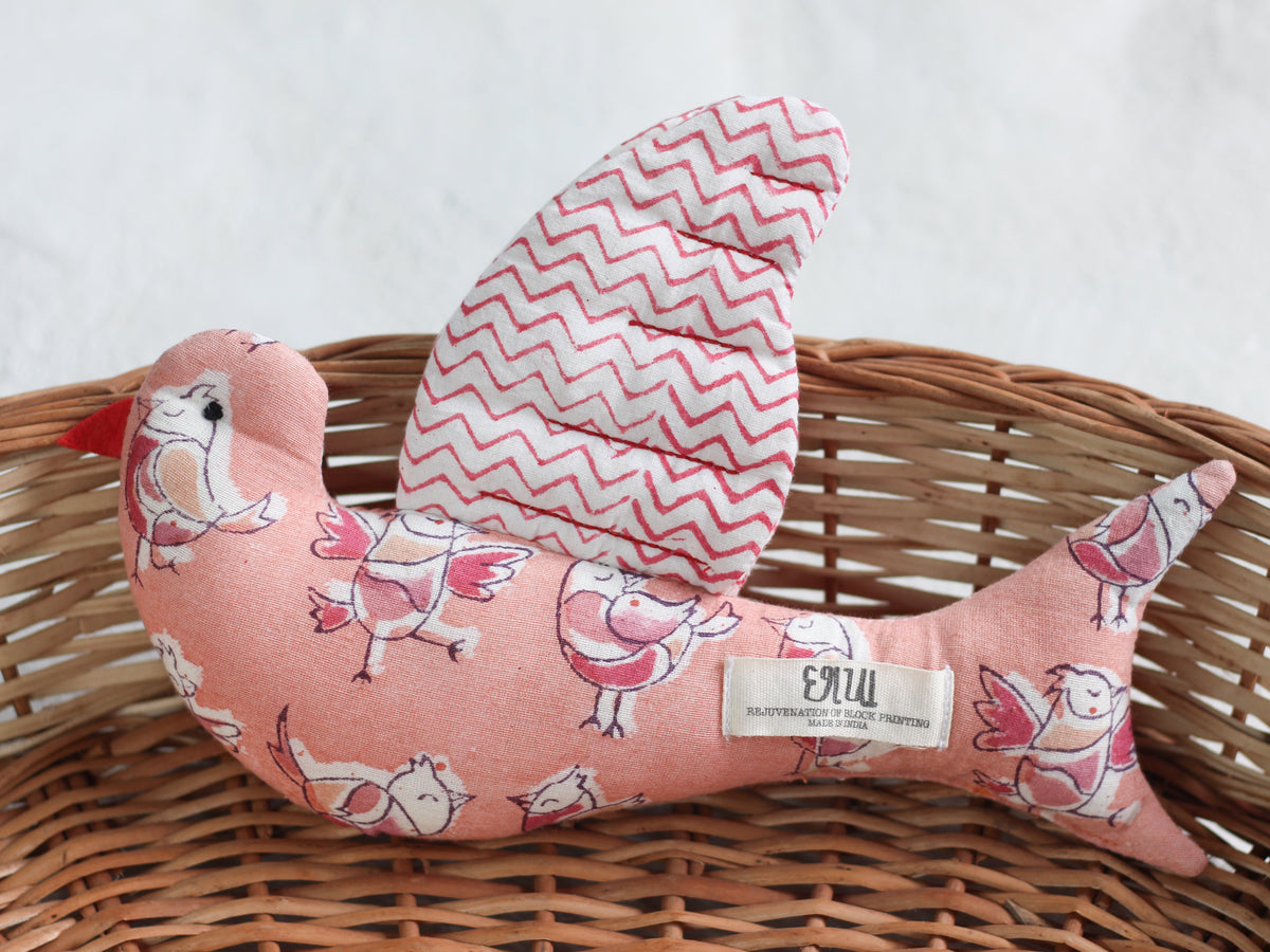 PINK BIRDIE SOFT TOY