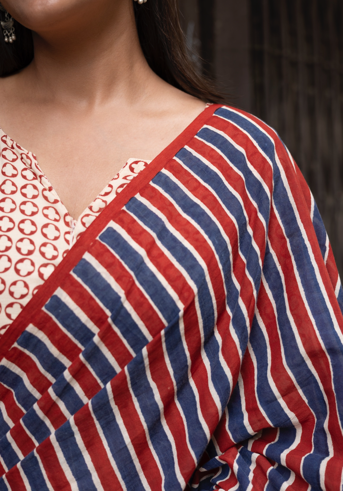 LEHER– Mul Cotton Saree