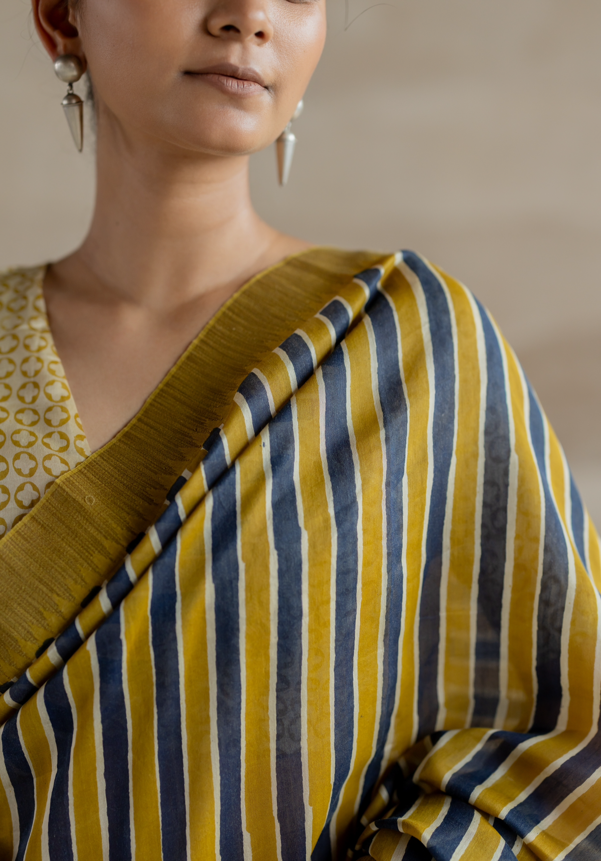 ANAR BAGH - Chanderi Saree