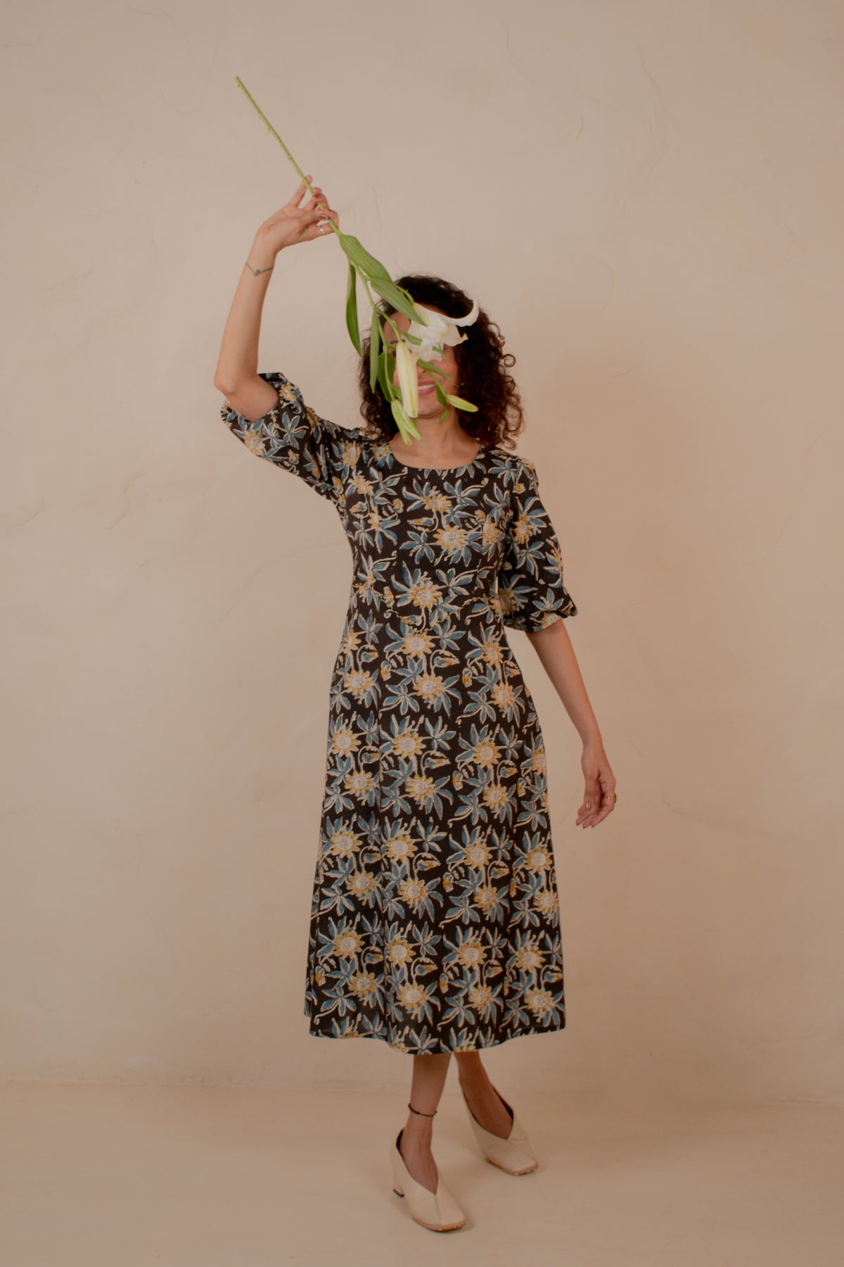 Midnight Jaal Dress