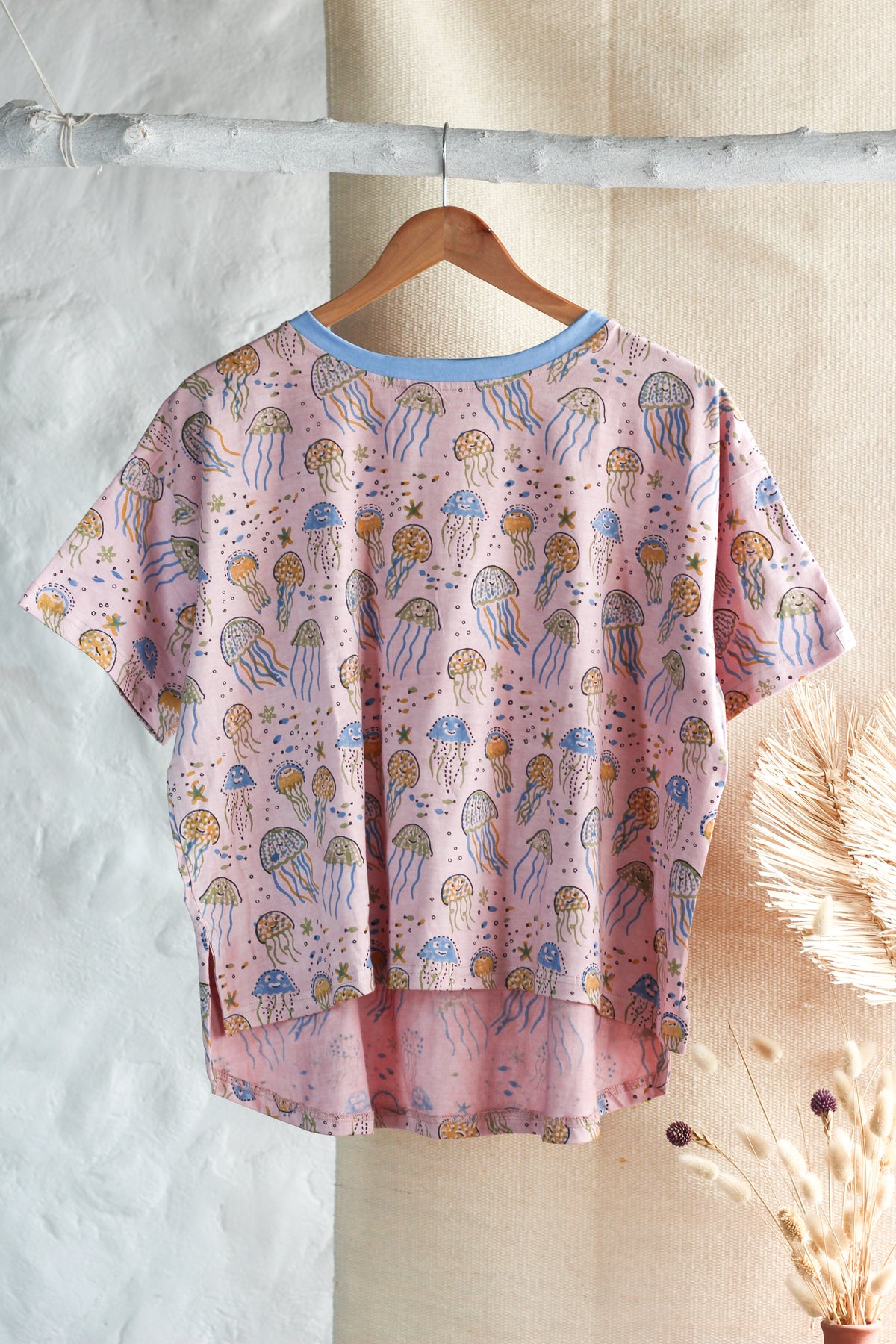 Bubble Blush Cotton T-shirt