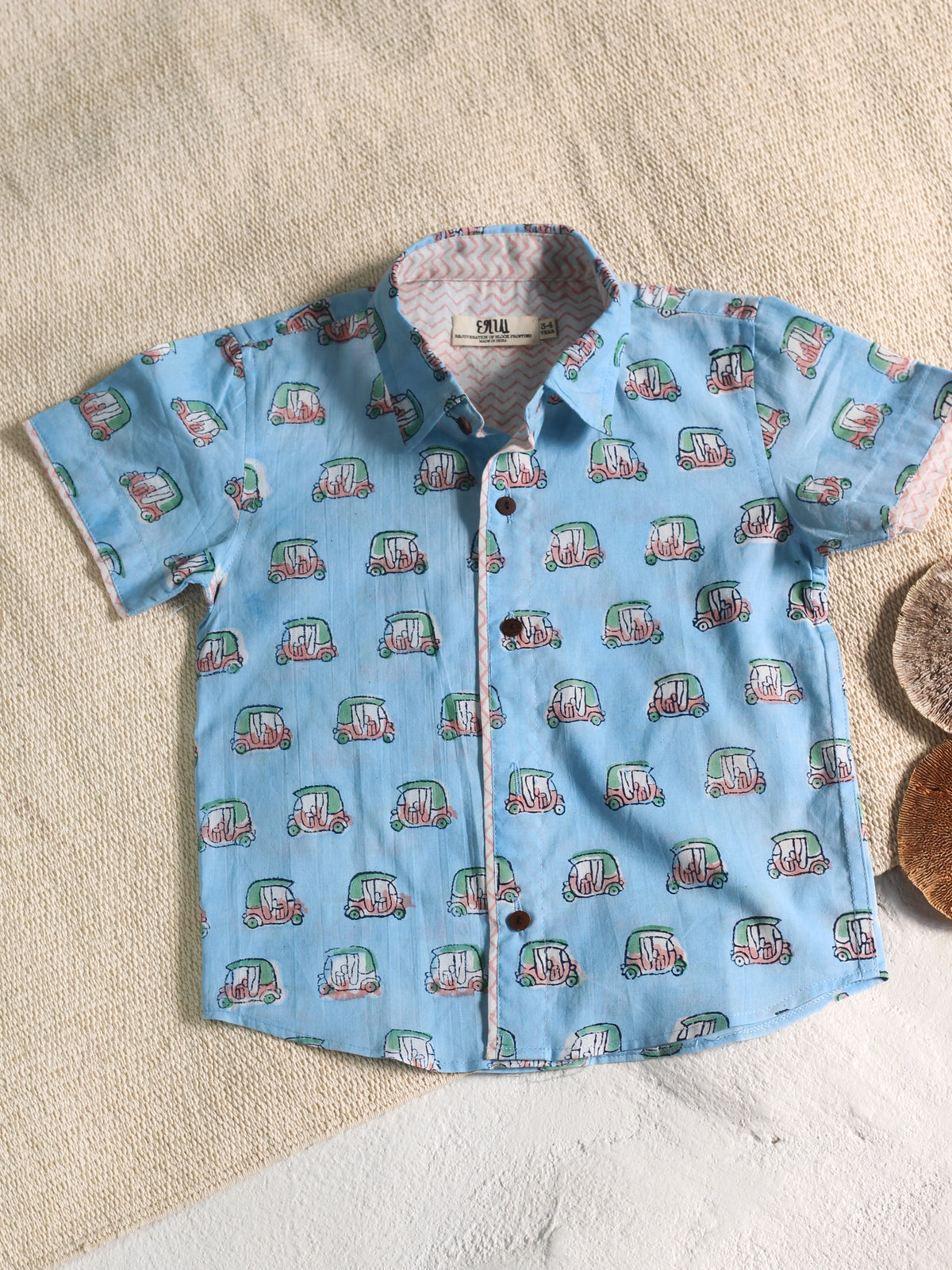 KIDS AUTO-RICKSHAW SHIRT & SHORT SET
