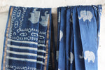 Dabu Indigo Elephant-Chanderi Saree