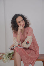 CRIMSON STREAM Dress