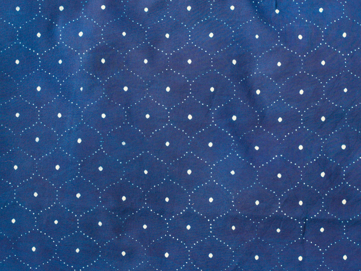 Fabric -Indigo Dana jaal