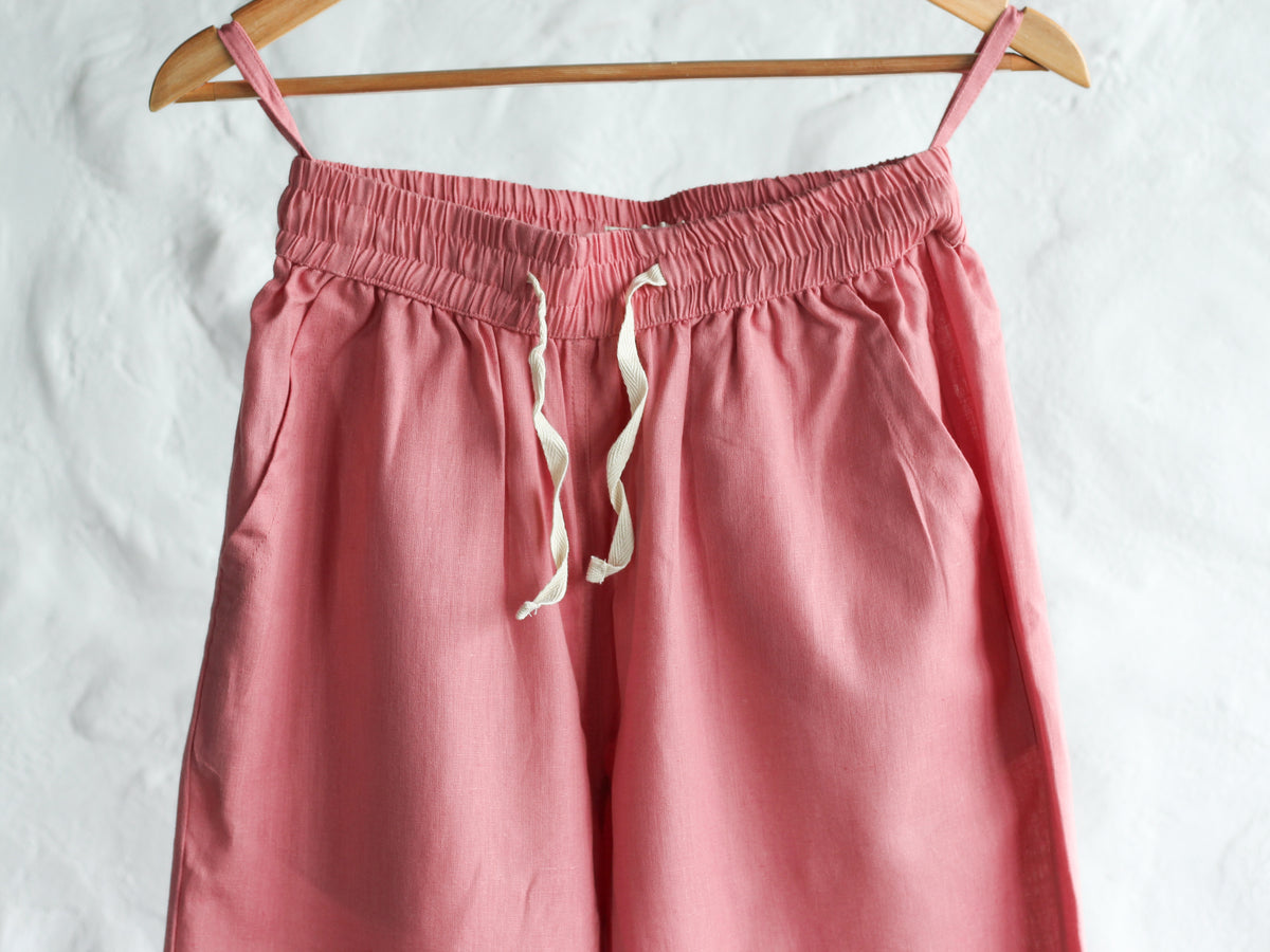 Straight cut Peach Pant