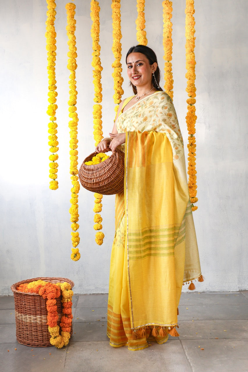 BASANTI - Chanderi Saree