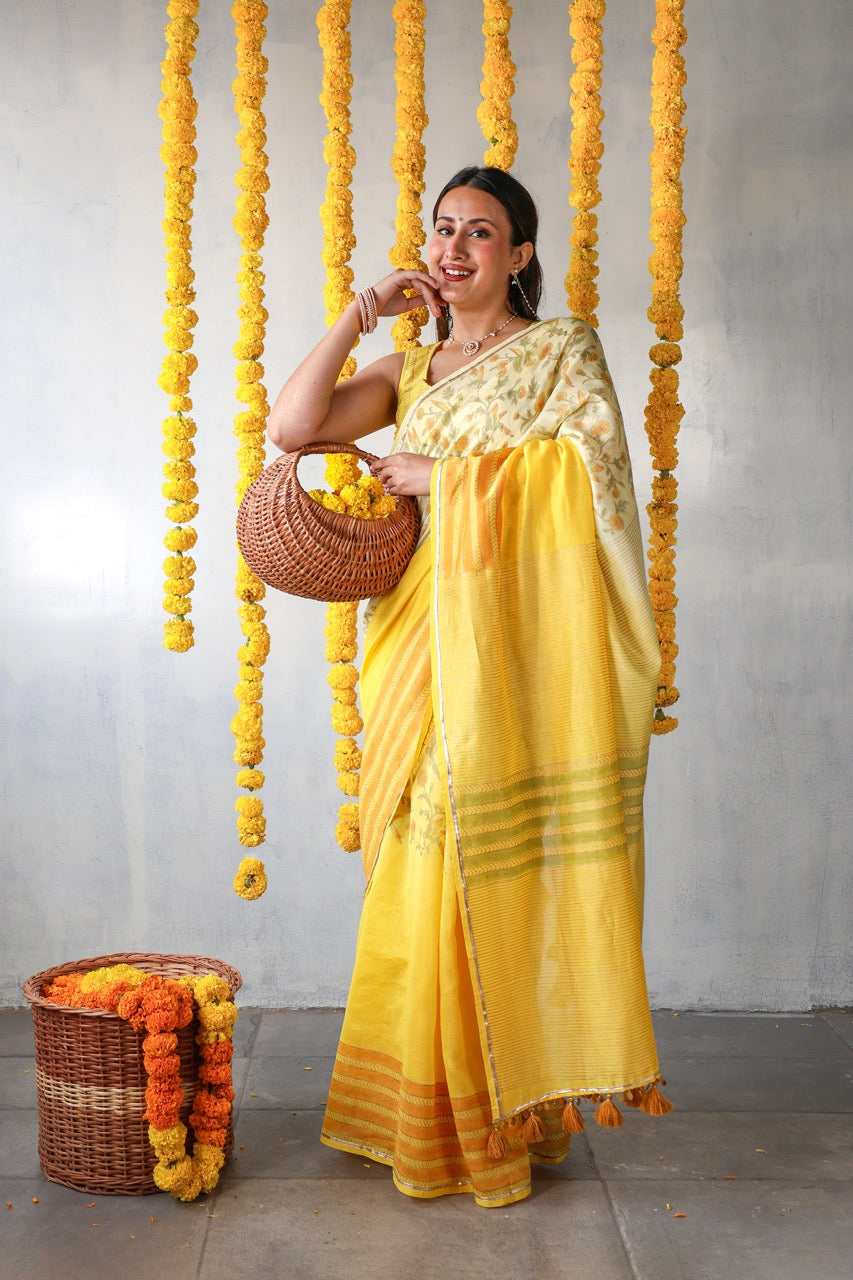 BASANTI - Chanderi Saree