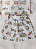 KIDS CAMPER VAN UNISEX T-SHIRT & SHORT SET