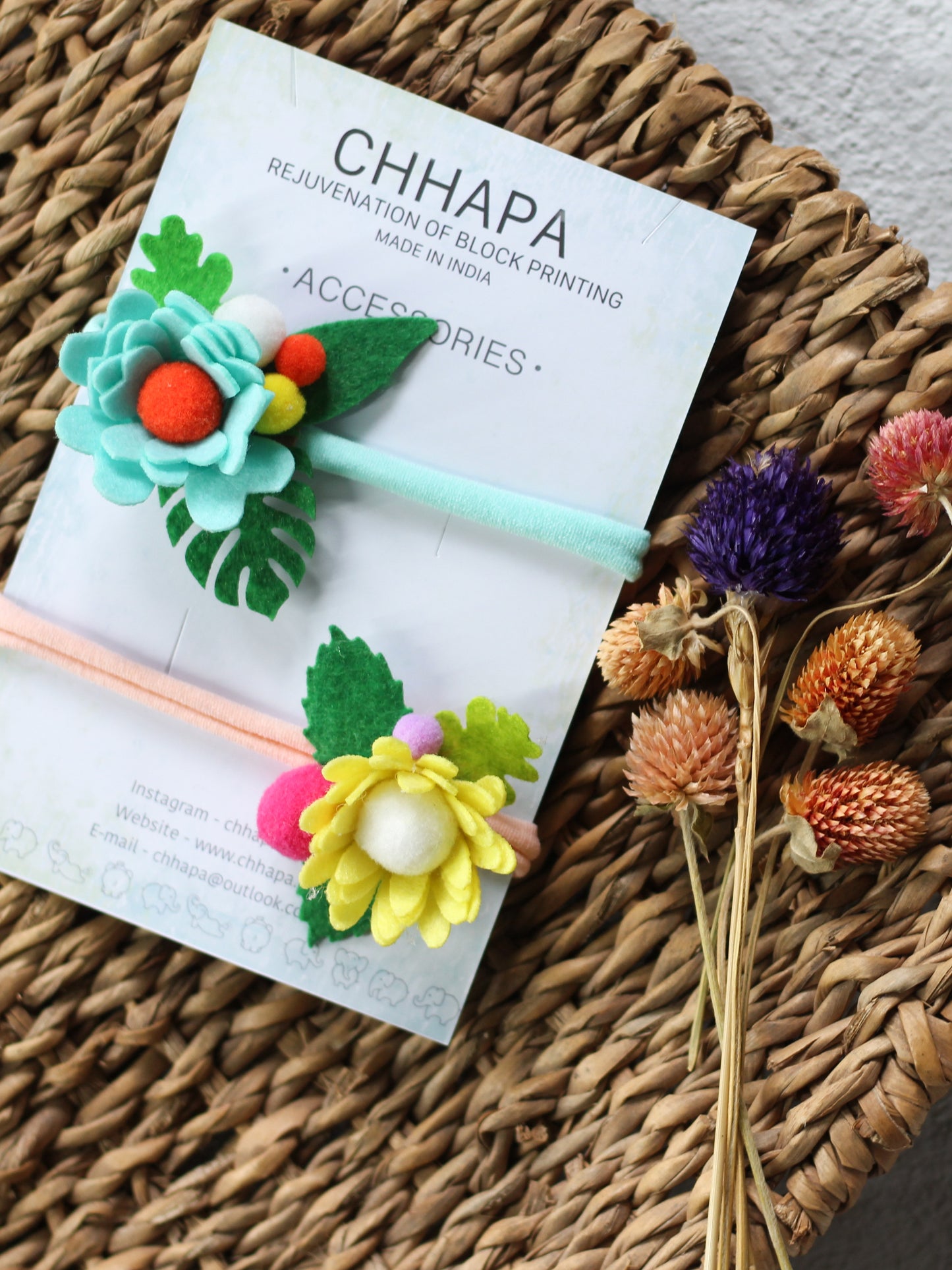 FLORAL HEADBAND