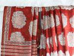 Maroon Elephant -Chanderi Saree