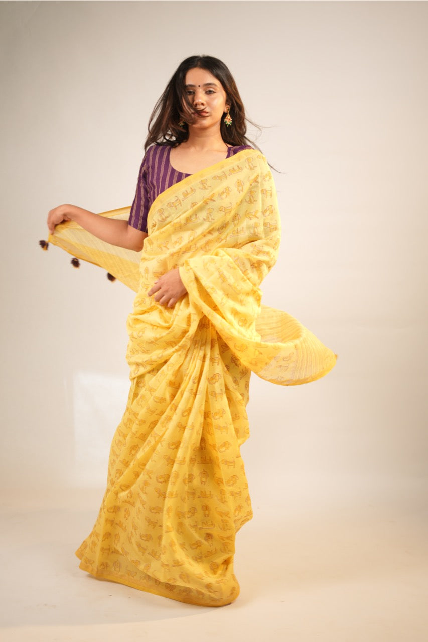Mitwaa Chanderi Saree