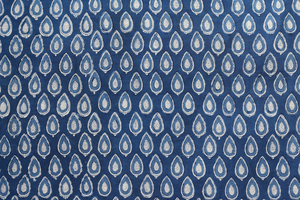 Fabric -Indigo Patti