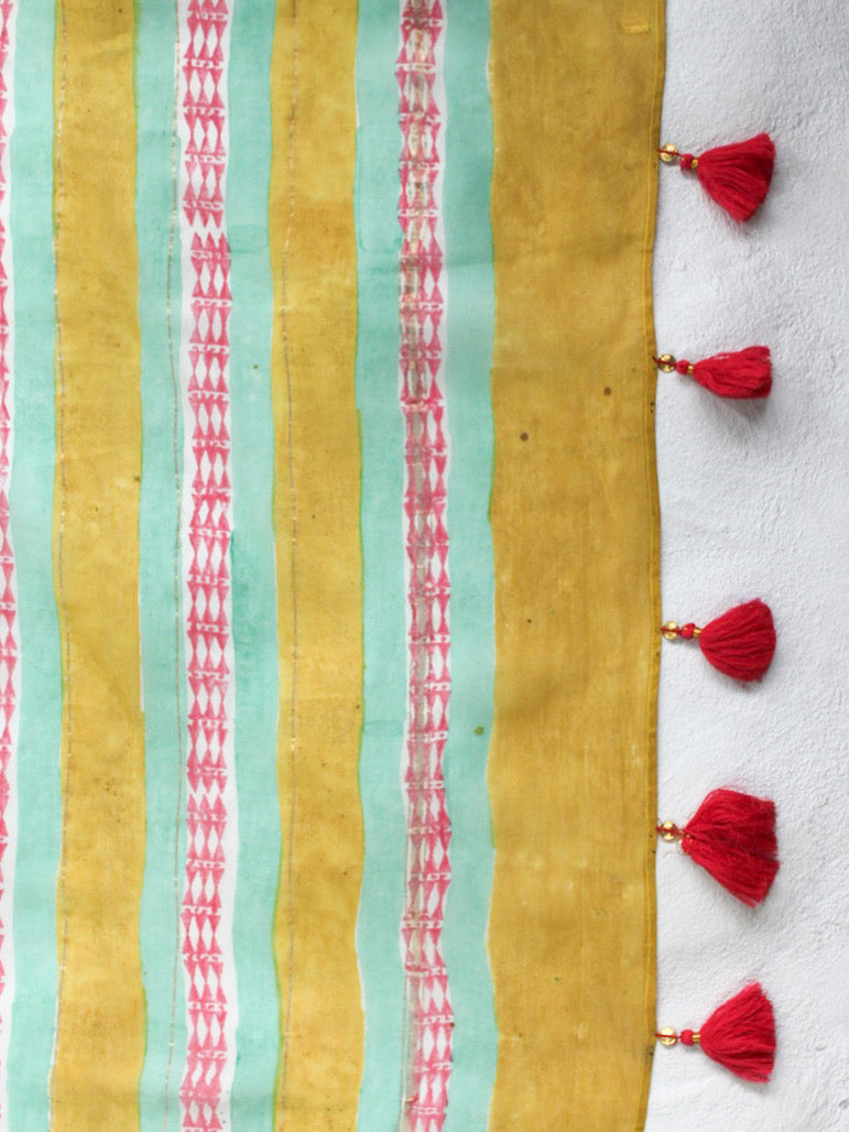 ETI- AMALTAS CHANDERI SAREE