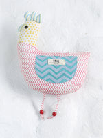KIDS PASTEL SOFT TOY HEN