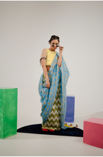 Retro Safar Chanderi Saree