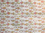 Fabric - Ivory Pastel Fish