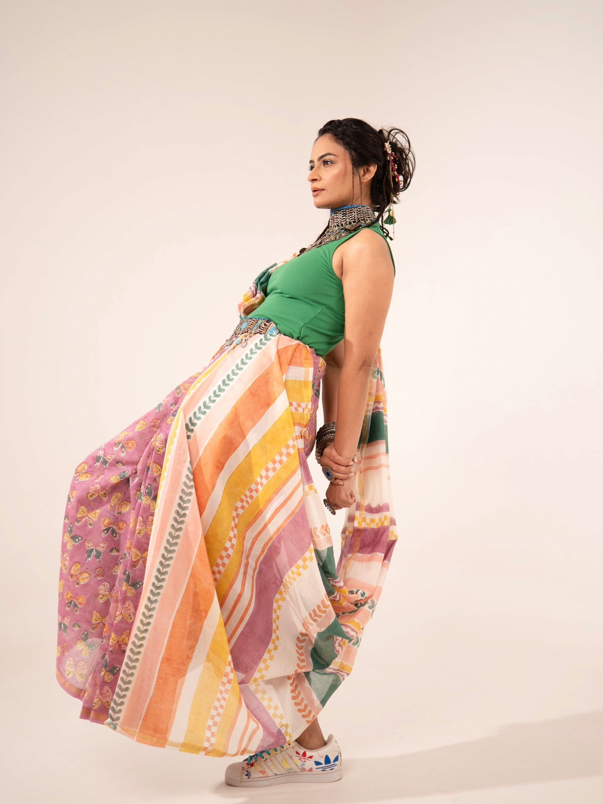Carnival Chaderi Saree