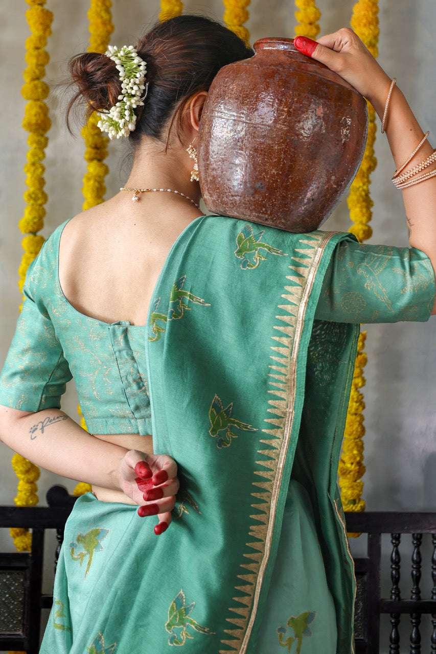 PANNA - Chanderi Saree