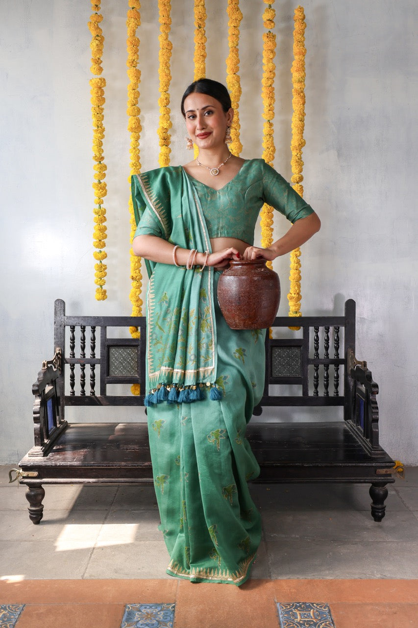 PANNA - Chanderi Saree