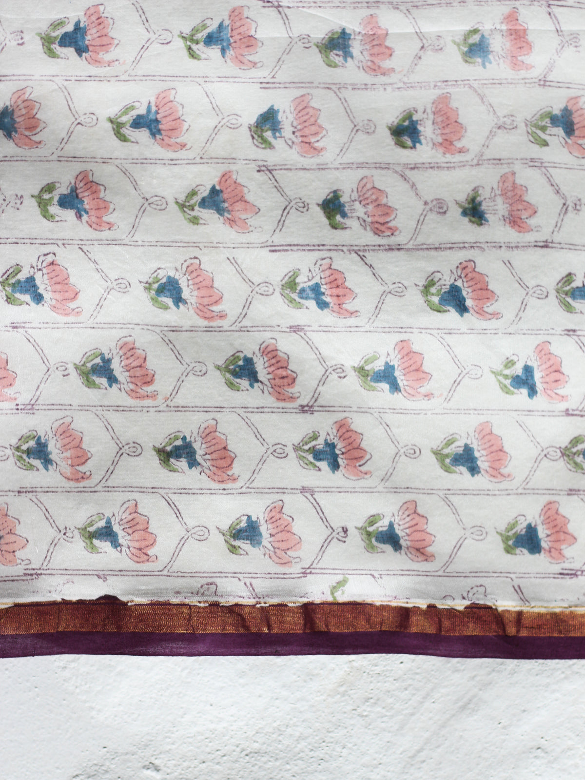 MULBERRY - Chanderi Saree