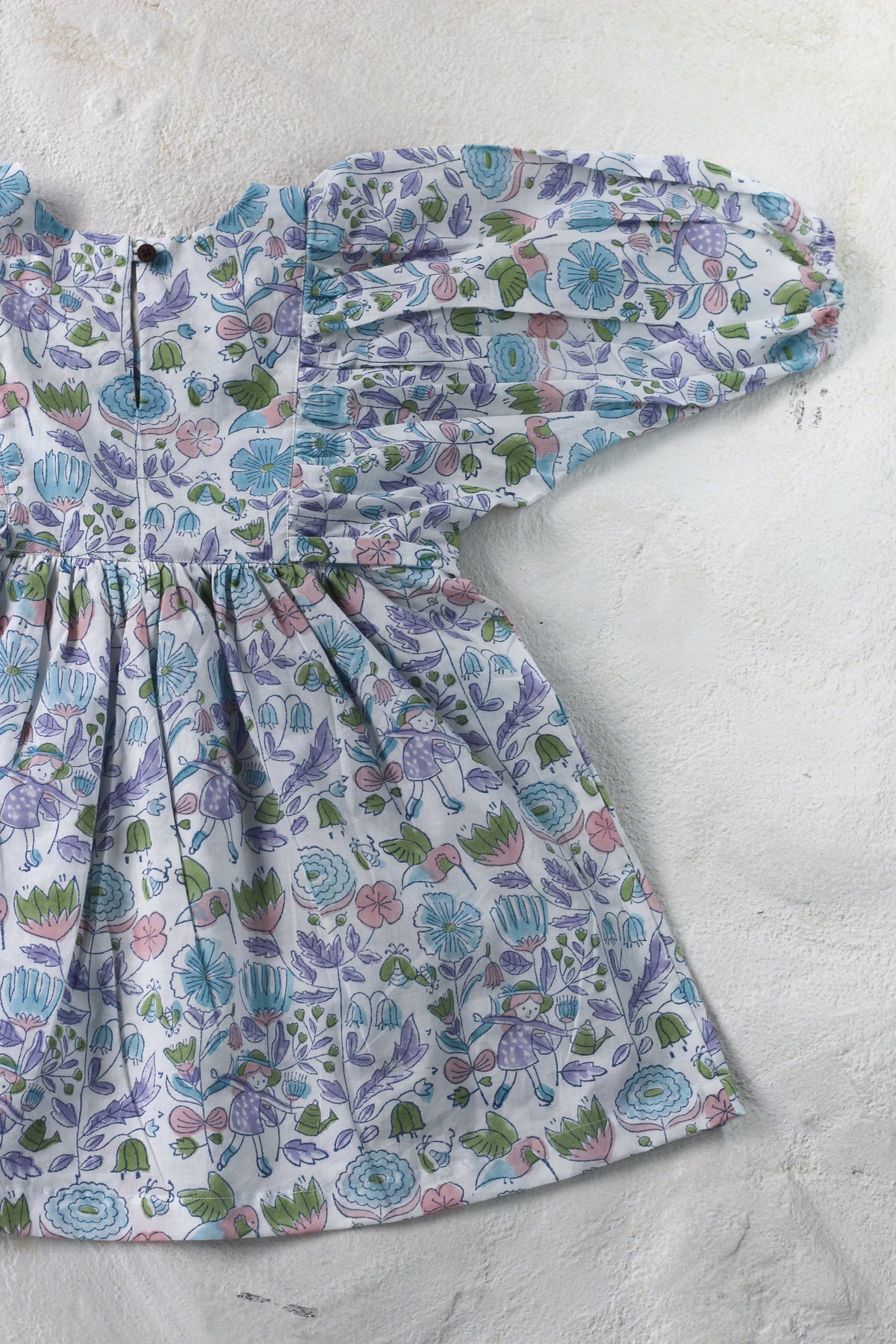 A Girl In Garden Dress