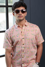 PEACHY PUP - Cotton Shirt