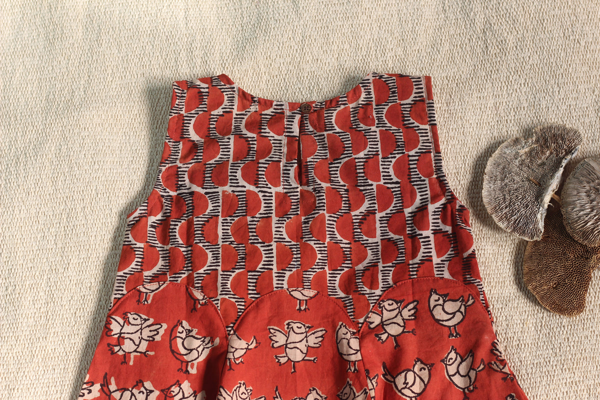 Maroon Chidiya Dress