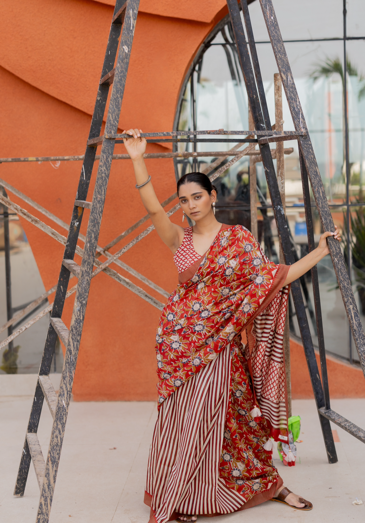 KRISHNA JAAL - Chanderi Saree
