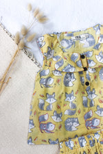 TOP & SKIRT SET WITH FOX