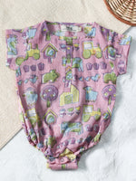 BABY FARM MUSLIN ROMPER