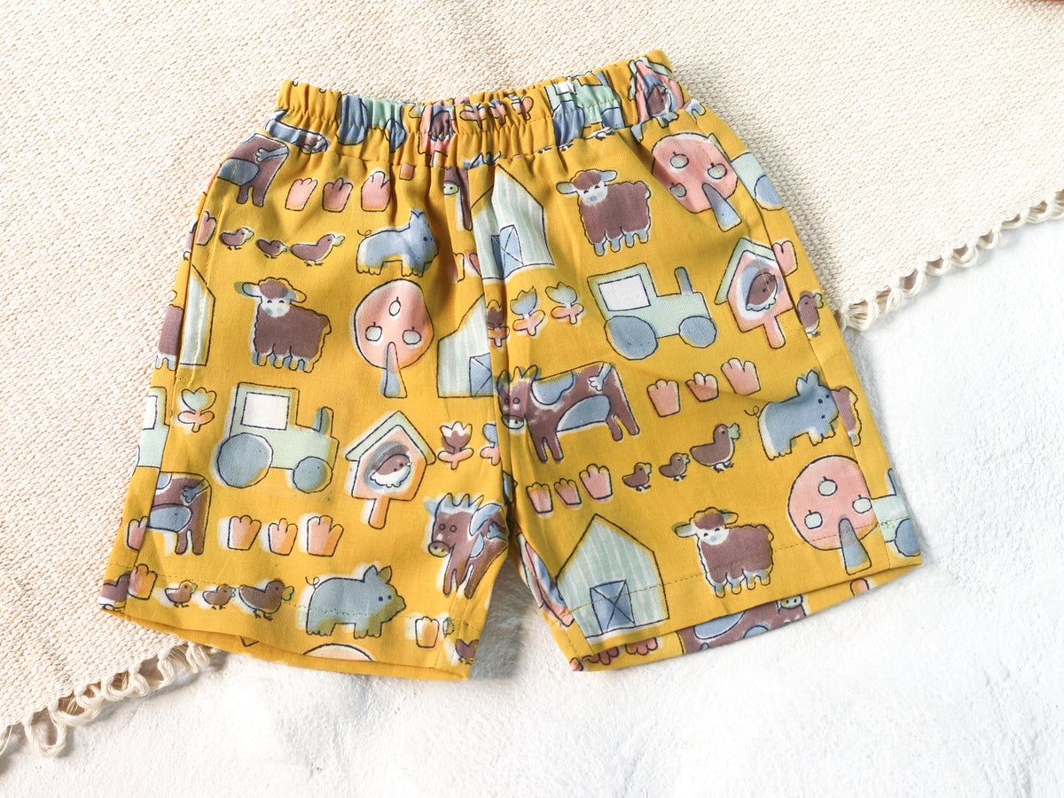 KIDS FARM SHIRT & SHORT SET
