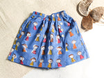 Blue Puppet Top & Skort Set