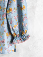 SkyBlue Butterfly Lounge Set