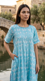 Aasmani Titli Dress