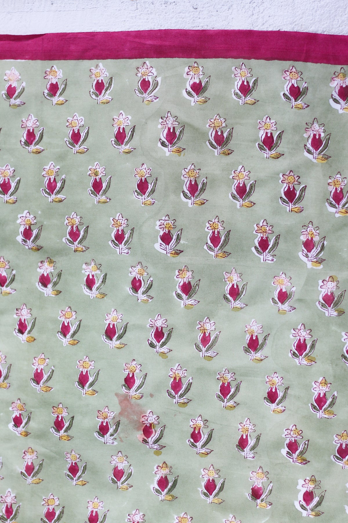ETI- PISTACHIO ANARBUTTI MUL COTTON SAREE 😊