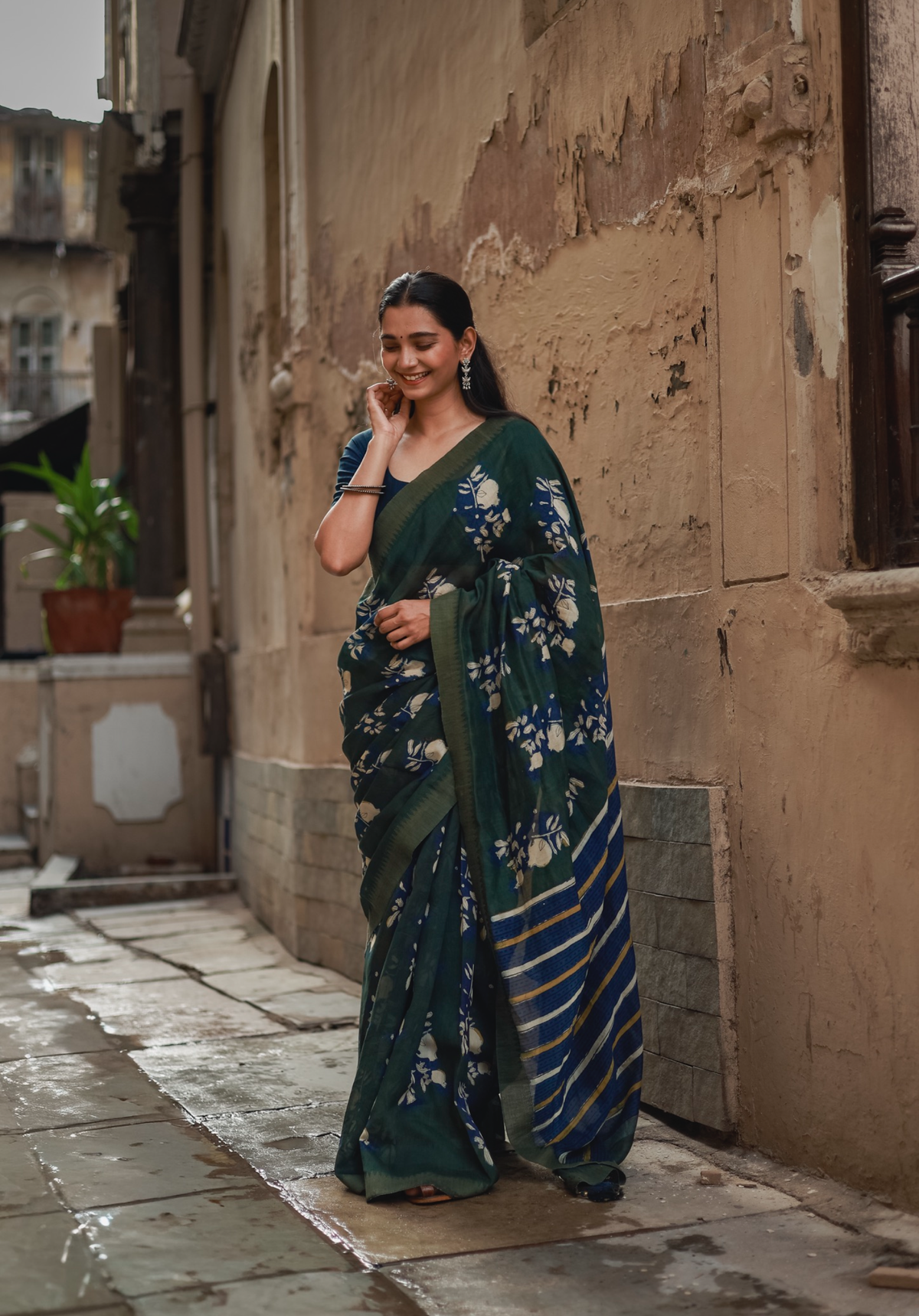 MANDAKINI - Chanderi Saree