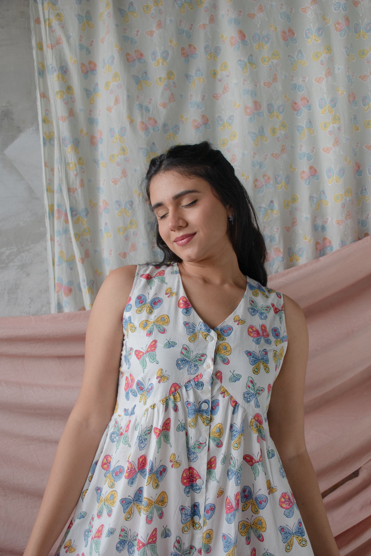 Cool & Colorful Butterfly Dress