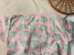 BABY ELEPHANT MUSLIN ROMPER