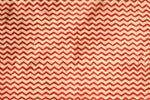 Fabric - Maroon Small Chevron