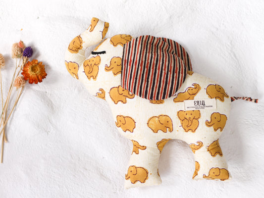 YELLOW ELE SOFT TOY