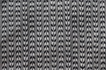 Fabric -Bagru Black New Chevron