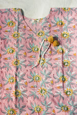 ETI- PINK KRISHNA JAAL KAFTAN